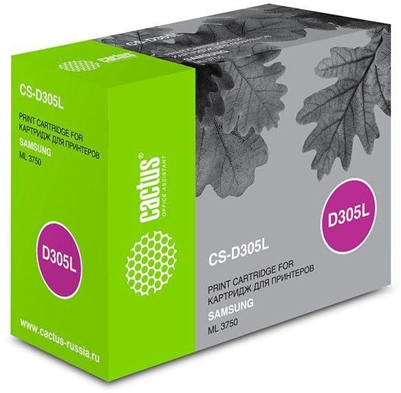 Тонер Картридж Cactus CS-D305L черный (15000стр.) для Samsung ML 3750