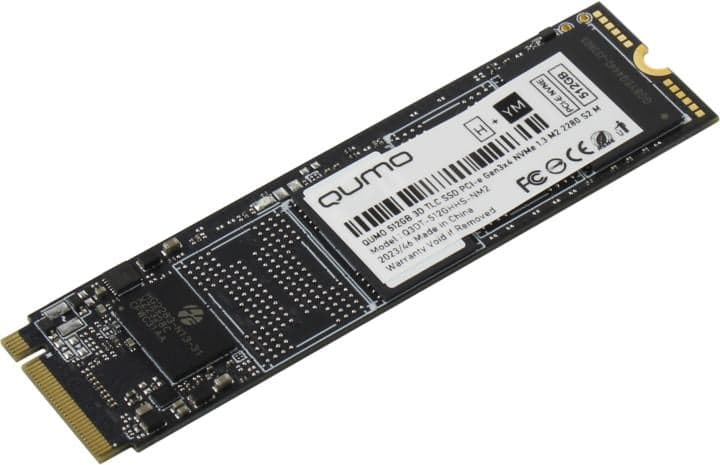 SSD 512 Gb M.2 2280 M QUMO <Q3DT-512GHHS-NM2> 3D TLC