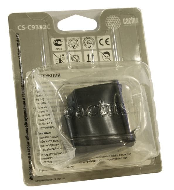 Картридж Cactus CS-C9352C (№22XL) Color для HP D3920/3940/1360/1460/1470/1560/2330/2430(восстановлен из б/у)