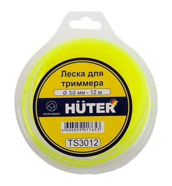 Леска для садовых триммеров Huter TS3012 d=3мм L=12м для Huter GGT-1900S(T) (71/2/3)