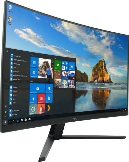 31.5" ЖК монитор AOC CQ32G4VE <Black> (Curved LCD, 2560x1440, HDMI, DP)