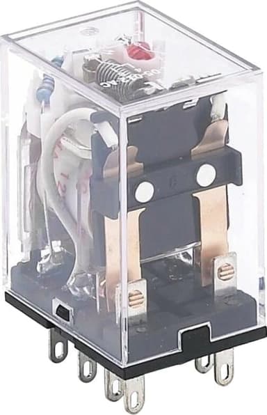 Schneider Electric 23854DEK Промежуточное реле 2 конт. с LED инд. 5А 24В AC ПР-102