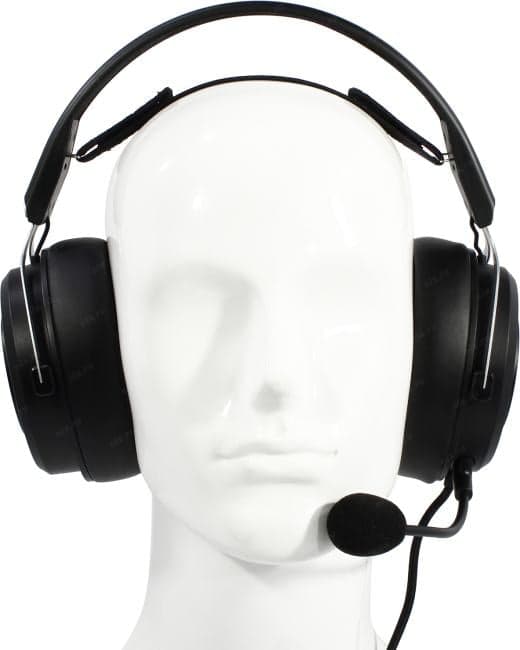 Наушники с микрофоном Bloody G535P Black/Silver (шнур 2м, с регулятором громкости)