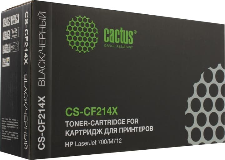Картридж Cactus CS-CF214X для HP LJ 700/M712