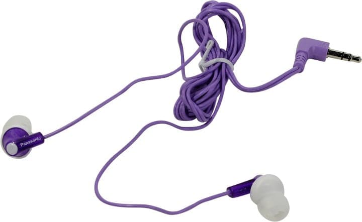 Наушники Panasonic RP-HJE118GUV <Purple> (шнур 1.1м)