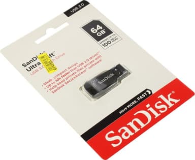 SanDisk Ultra Shift <SDCZ410-064G-G46> USB3.0 Flash Drive 64Gb (RTL)
