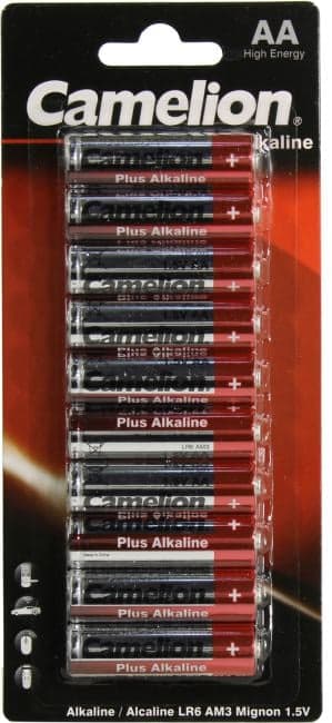 Camelion LR6-BP10, Size "AA", 1.5V, щелочной (alkaline) <уп. 10 шт>