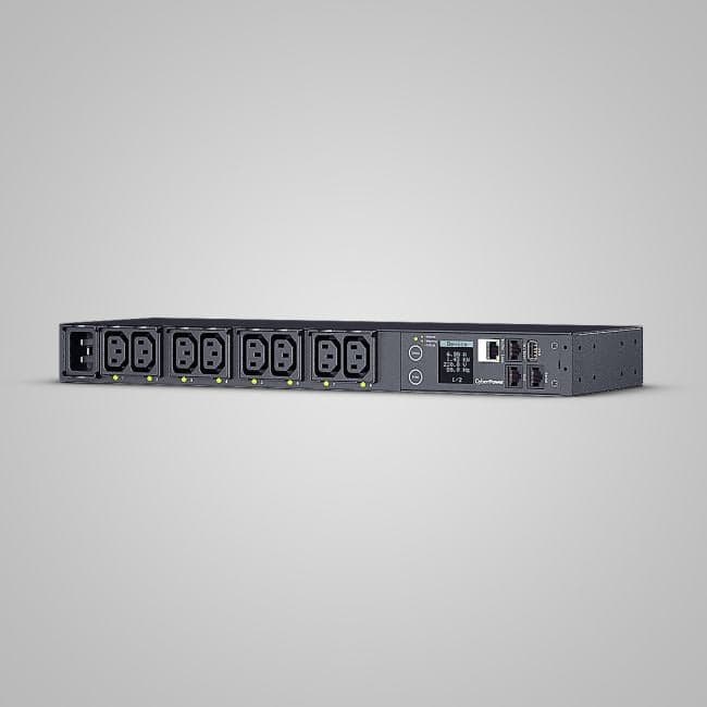 Cyberpower PDU41005 PDU 20SWHVIEC8FNET(41005) NEW 1U, Switched 240V/16A, IEC320-C20 plug , 8 IEC outlets