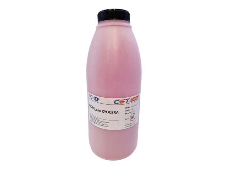 Тонер Cet PK206 OSP0206M-100 пурпурный бутылка 100гр. для принтера Ecosys M6030cdn/6035cidn/6530cdn/P6035cdn