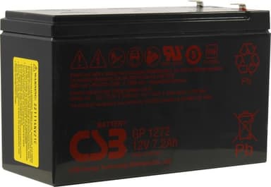 Аккумулятор CSB GP 1272 (12V, 7.2Ah)