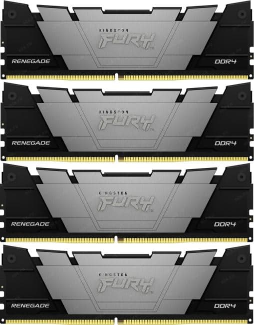 Kingston Fury Renegade <KF436C16RB12K4/64> DDR4 DIMM 64Gb KIT 4*16Gb <PC4-28800> CL16