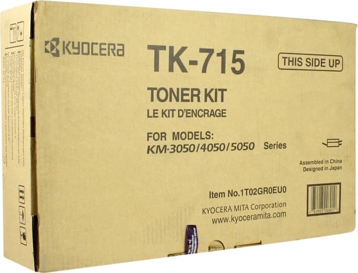 Тонер-картридж Kyocera TK-715 Black для KM-3050/4050/5050