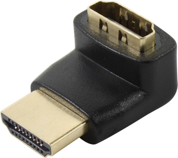 Orient <C473> Переходник HDMI 19M <-> HDMI 19F, Г-образный коннектор (вверх)