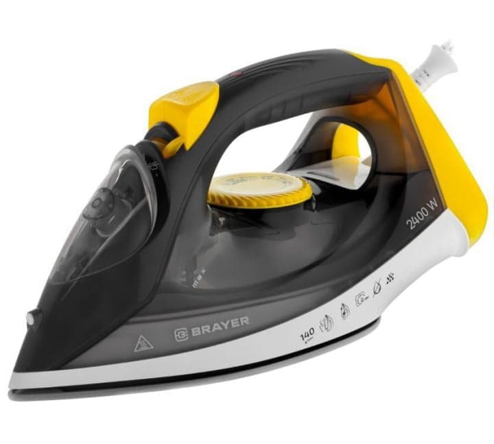BRAYER 4003BR-GY Утюг, 2400Вт, керамика