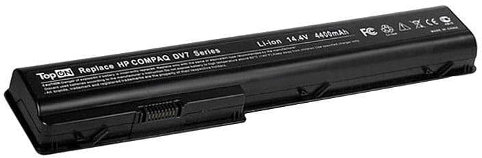 TopON TOP-DV7 HP HDX18, X18, Pavilion dv7, dv8 Series. 14.8V 4400mAh 63Wh. PN: HSTNN-IB75, HSTNN-XB75.