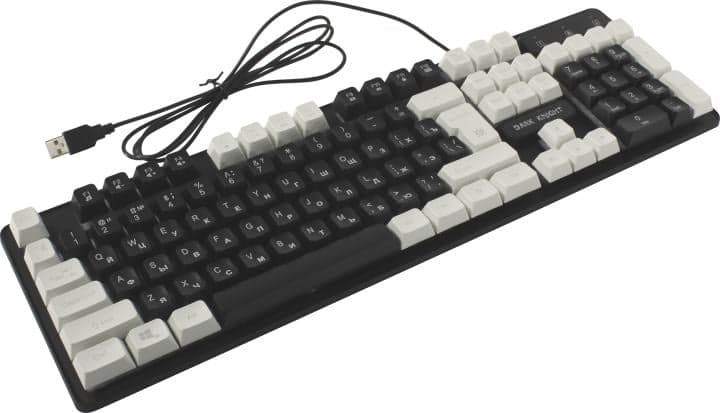 Клавиатура Defender Dark Knight GK-077 <USB> 104КЛ, подсветка клавиш <45077>