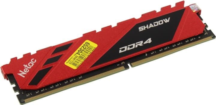 Netac Shadow <NTSDD4P26SP-08R> DDR4 DIMM 8Gb <PC4-21300> CL19