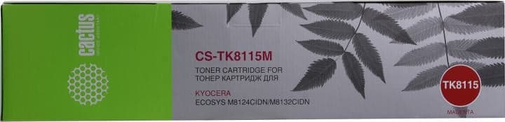 Картридж Cactus CS-TK8115M Magenta для Kyocera Ecosys M8124cidn/M8132cidn