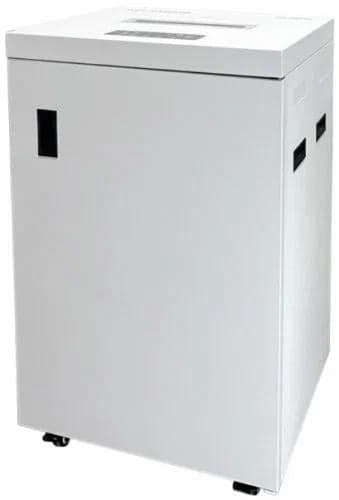 OK0821050TS Шредер Office Kit S1050TS 0,8x2 белый (секр.P-7) фрагменты 7лист. 105лтр. скобы пл.карты CD