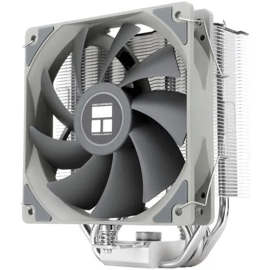 Thermalright <Assassin King 120 SE ARGB> (115x/1200/1700/1851/AM4/AM5, 25.6дБ, 1550 об/мин,Al+тепл.трубки)