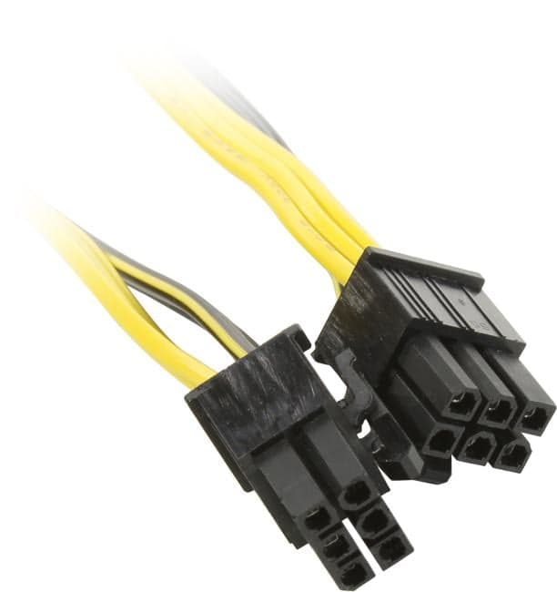 Кабель питания для видеокарт 6pin(M) ->6pin(M), 50 см