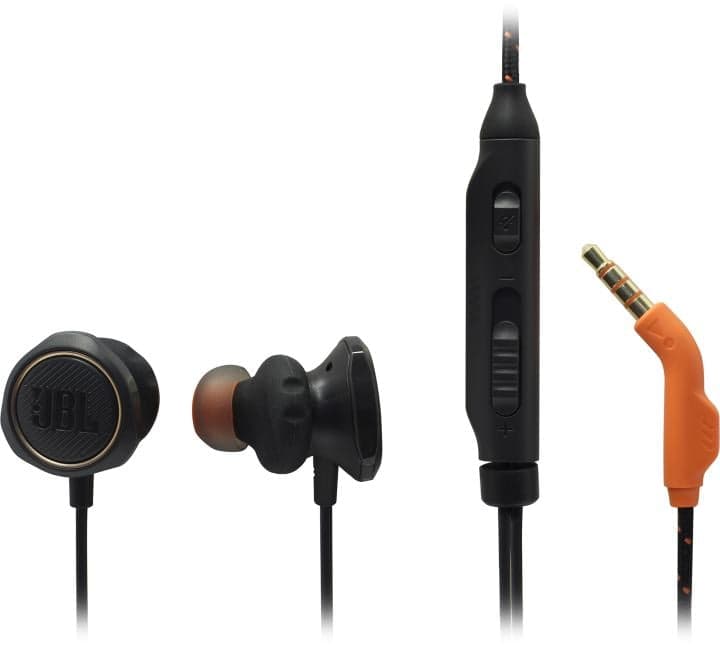 Наушники с микрофоном JBL QUANTUM 50 <Black> (шнур 1.2м, с регулятором громкости) <JBLQUANTUM50BLK>