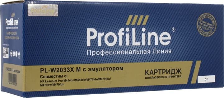 Картридж ProfiLine PL-W2033X-emu Magenta для HP LJ M454/455/MFPM479