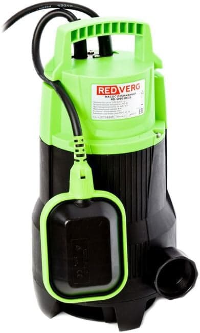 Насос садовый дренажный RedVerg RD-SPP750/25 750Вт 14000л/час