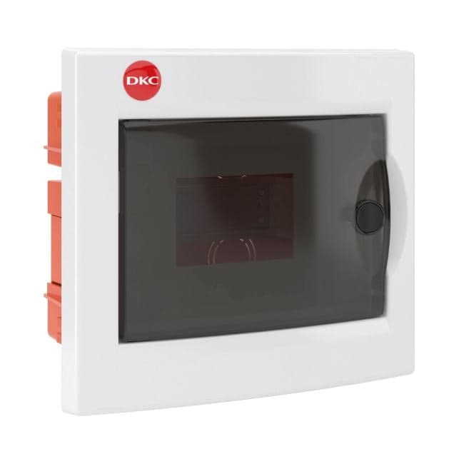 Щиток встраиваемый DKC 81504 4 модуля, IP 41, с дверцей, белый, "RAM base"