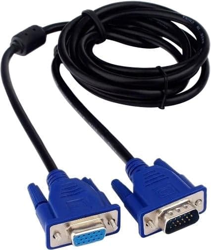 CC-PVGAX-1.8M Кабель удлинитель VGA Pro Cablexpert CC-PVGAX-1.8M, 15M/15F, 1.8м, экран, феррит.кольца, пакет