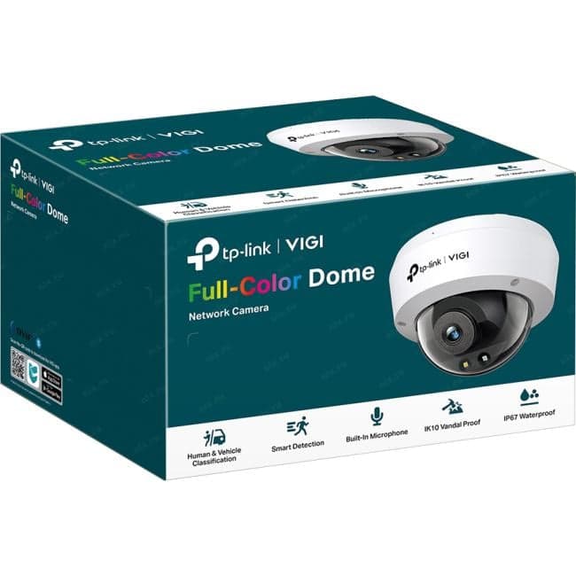 TP-Link VIGI C240(4mm) Цветная купольная IP-камера 4 Мп/ 4MP Full-Color Dome Network Camera