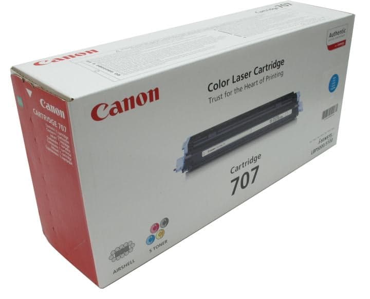 Картридж Canon 707 Cyan для LBP-5000