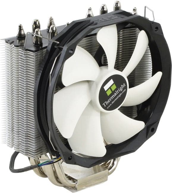 Thermalright True Spirit 140 Power (4пин, 775/1155/1366/2011/AM2/AM4/FM1, 21дБ, 300-1300об/мин,Al+тепл.трубки)