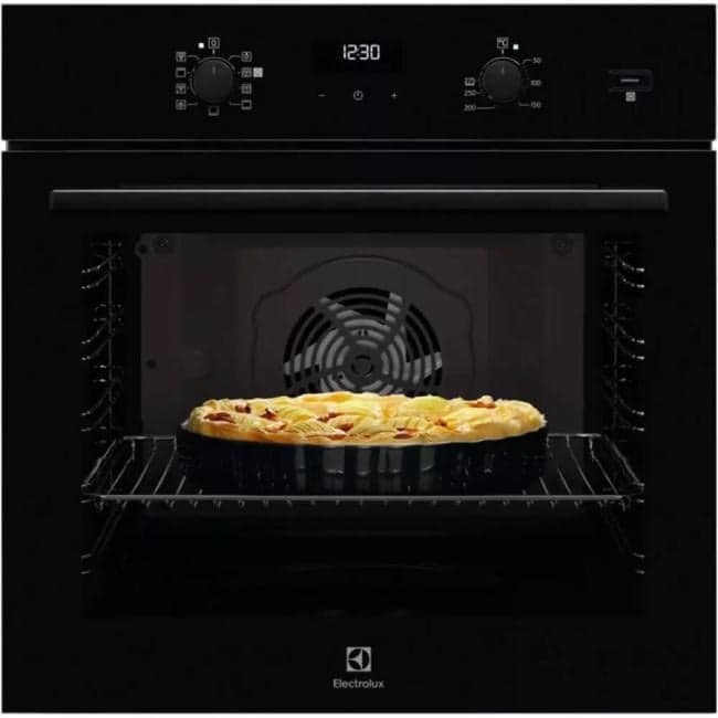 Встраиваемый духовой шкаф Electrolux EOD5F71Z, 60 см, каталитическая очистка, 72 л, 8 режимов, черный цвет