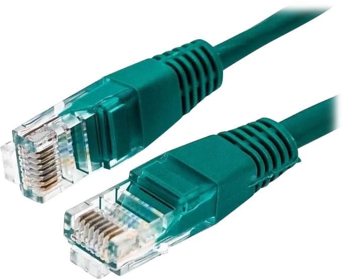 Кабель патч-корд U/UTP 5e кат. 7.5м Filum FL-U5-7.5M-G 26AWG(7x0.16 мм), омедненный алюминий (CCA)