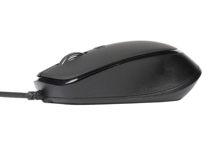 Мышь Filum FL-M10-BK оптическая проводная USB 4 кл., DPI: 800/1200/1600/2400, черная, Windows XP/Vista/7/8/10, MacOS Дл
