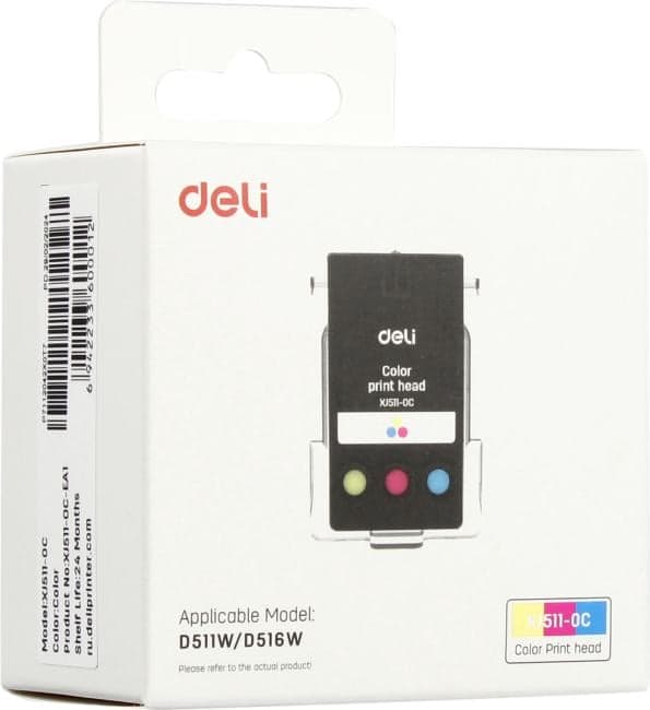 Печатающая головка Deli XJ511-0C-EA1 Color для Deli D511W/D516W