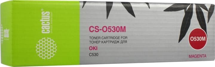 Картридж Cactus CS-O530M Magenta для OKI C530