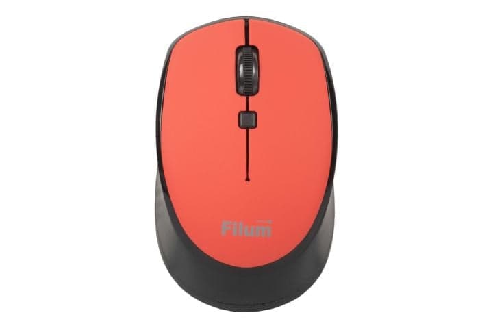 Filum Wireless Mouse <FL-MW10-RD> (RTL) 4btn+Roll, беспроводная