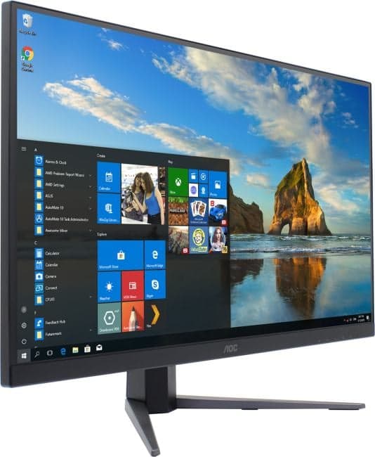 27" ЖК монитор AOC Q27G4/D <Black&Red> с поворотом экрана (LCD, 2560x1440, HDMI, DP)