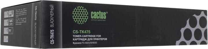 Картридж Cactus CS-TK475 для Kyocera Mita FS-6025MFP/6030MFP/6525MFP/6530MFP