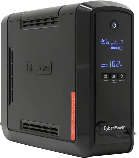 UPS 900VA CyberPower <CP900EPFCLCD> защита телефонной линии, USB