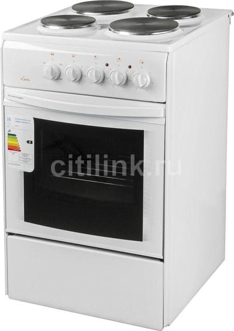Плита Электрическая Flama AE 1406 W белый эмаль