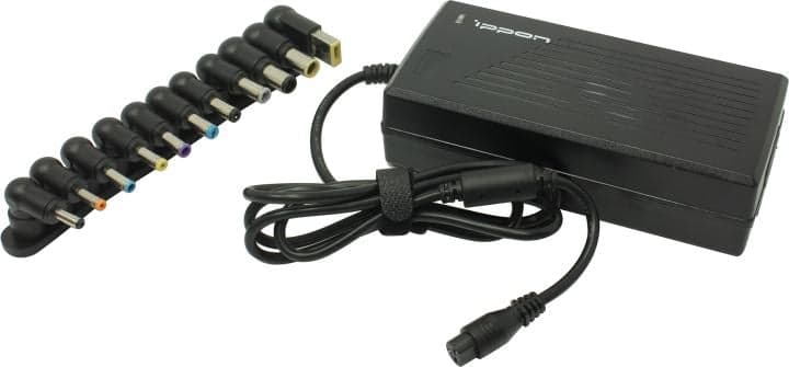 Ippon E120 блок питания (18.5-20V, 120W) +11 сменных разъёмов