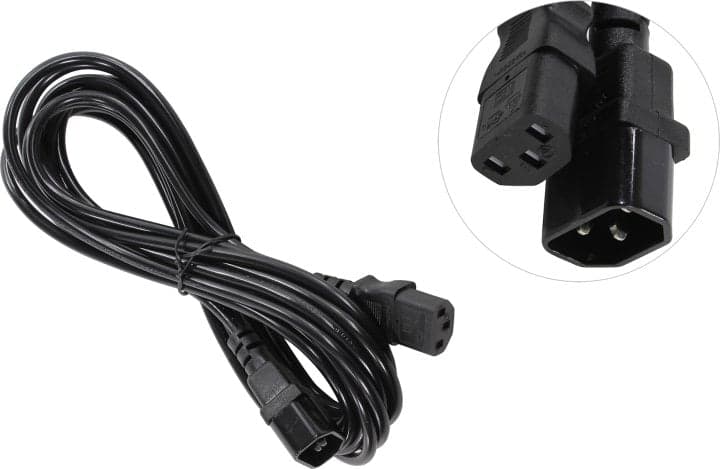 ExeGate EC-5P <EP280630RUS> Кабель UPS - > устройство 220V IEC-320-C13 - IEC-320-C14 5м
