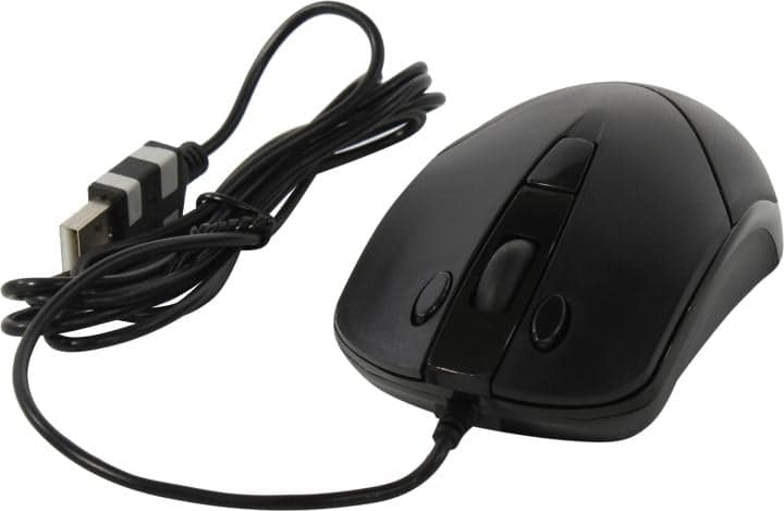 SVEN Optical Mouse <RX-100 Black> (RTL) USB 6btn+Roll