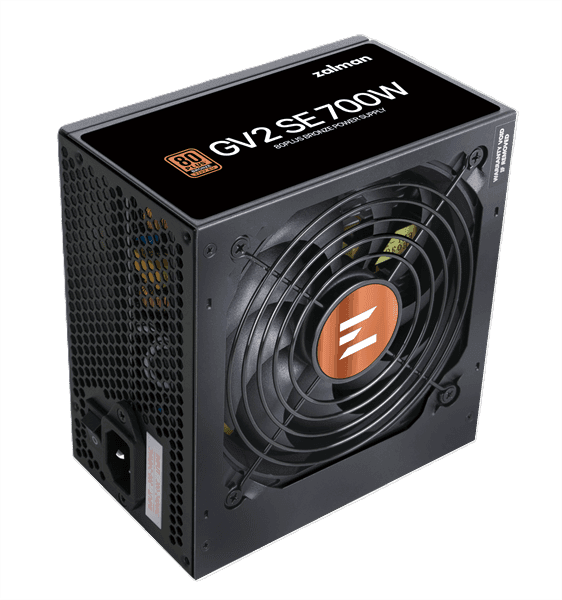 Блок питания Zalman ZM700-GV2SE <Black> 700W ATX (24+2x4+2x6/8пин)