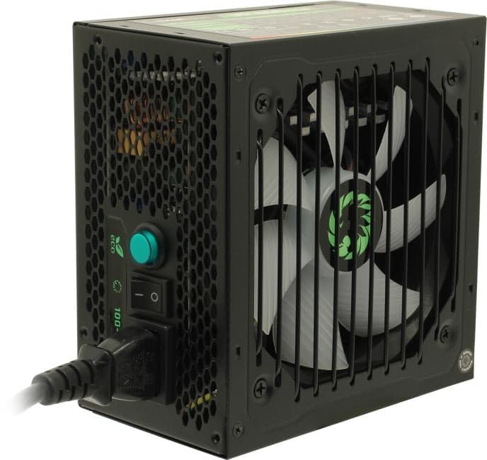Блок питания GameMax <VP-600-RGB> 600W ATX (24+2x4+2x6/8пин)
