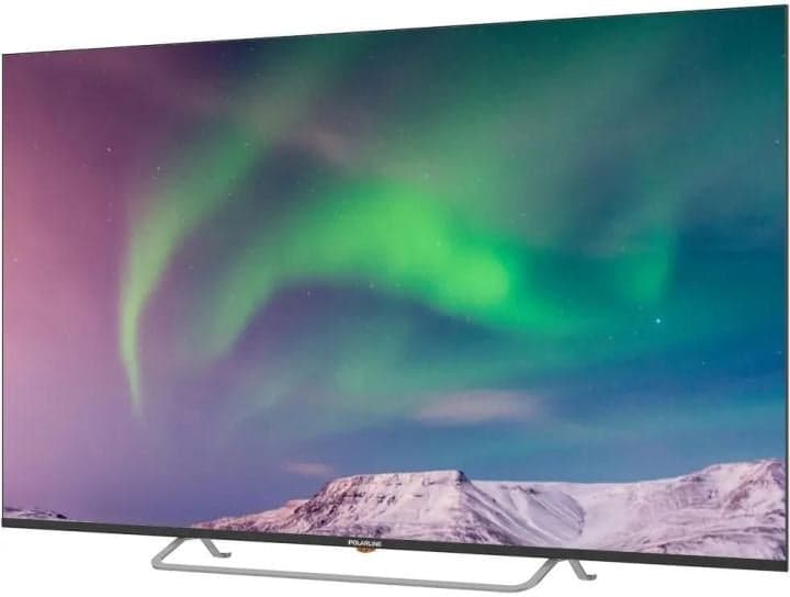 QLED PolarLine 65" 65PQ71STC-SM черный/серебристый 4K Ultra HD 60Hz DVB-T DVB-T2 DVB-C USB WiFi Smart TV (RUS)