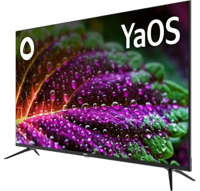 50" QLED ЖК телевизор BBK 50LED-9212/UTS2C (3840x2160, HDMI, LAN, WiFi, BT, USB, DVB-T2, SmartTV)